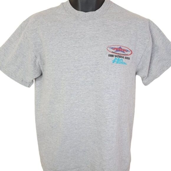 Rad Canyon BMX T Shirt Vintage 90s 1998 Nationals No Fear ABA Race Mens Size Med - Picture 2 of 6